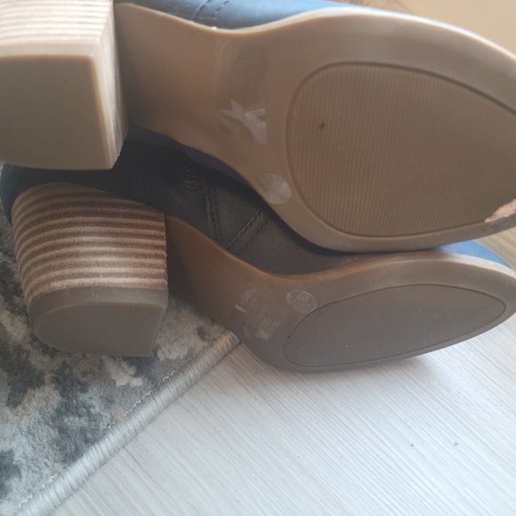 Blue Heeled Booties - Picture 6 of 6